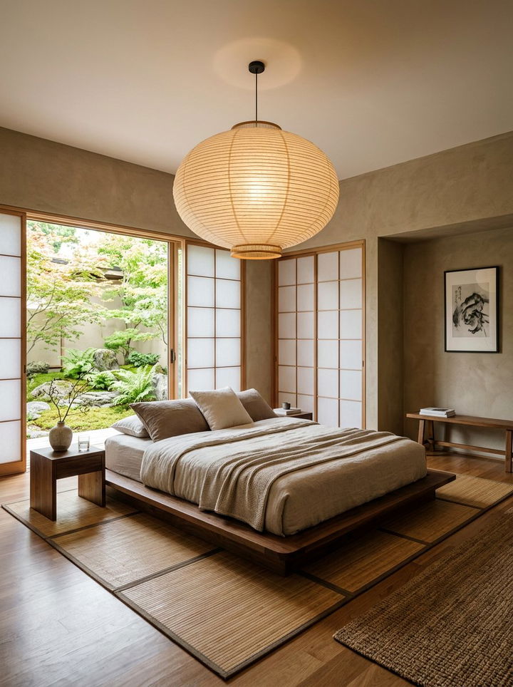 Oversized Paper Lantern - 30 bedroom pendant lights