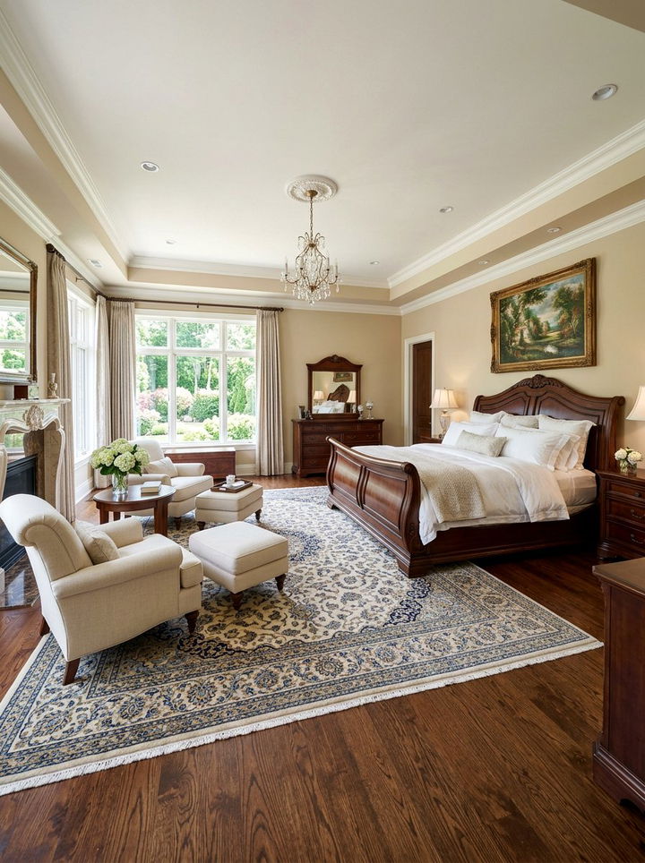 Oversized Sleigh Bed Suite - 30 bedroom sleigh beds