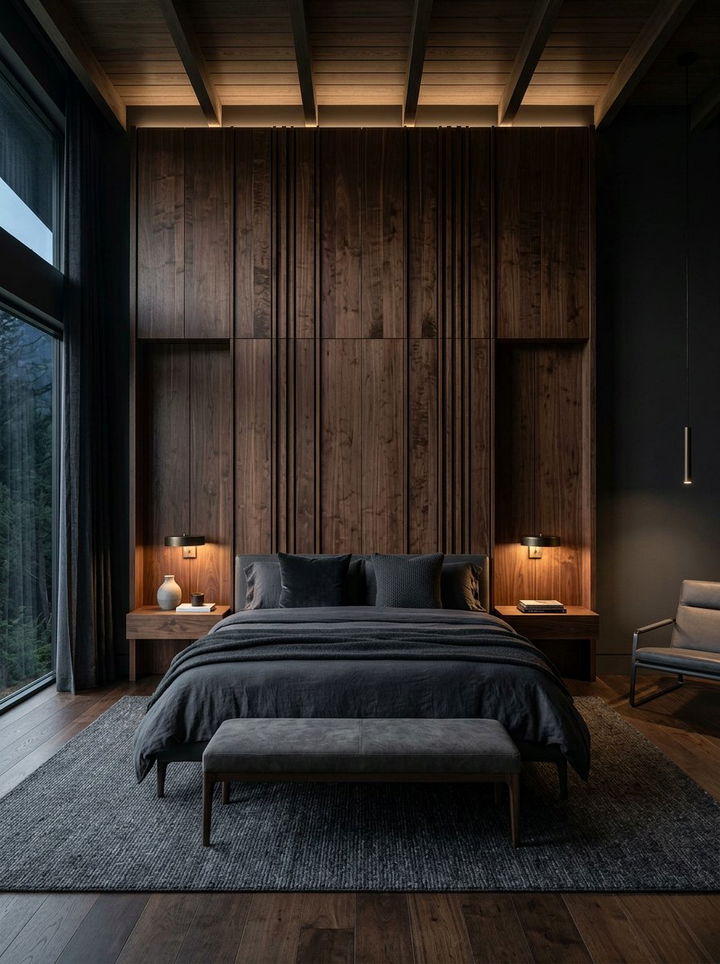 Oversized Wood Headboard - 30 bedroom wooden headboards