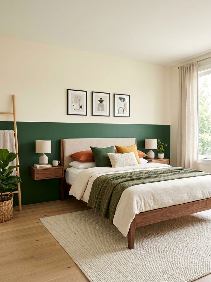 Painted Bedroom Half Wall - 30 bedroom half wall ideas