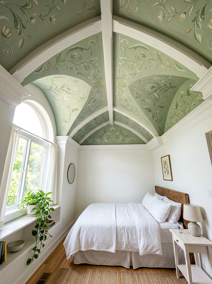 Painted Ceiling Small Bedroom - 30 compact bedroom ideas