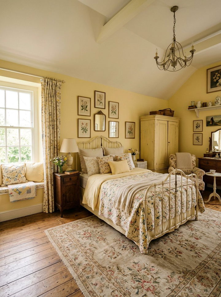 Pale Yellow Bedroom - 30 serene bedroom color ideas