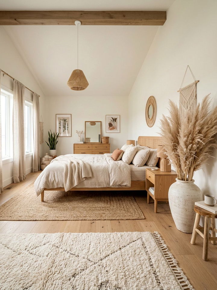 Pampas Grass Bedroom Decor - 30 bedroom dried flowers