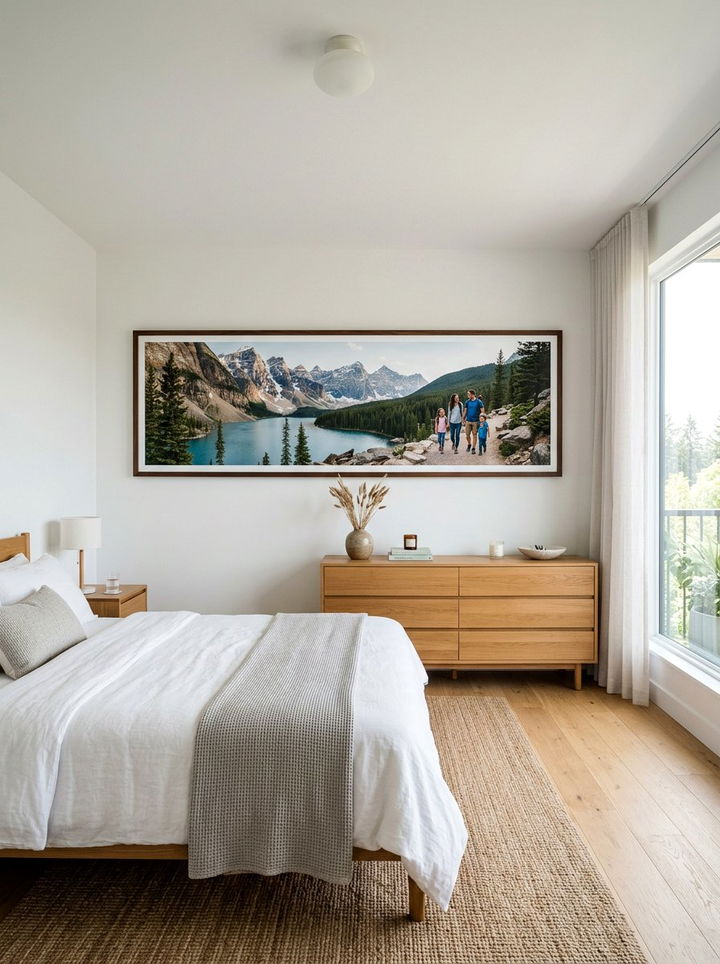 Panorama Family Landscape Photo Bedroom - 30 bedroom family photo ideas