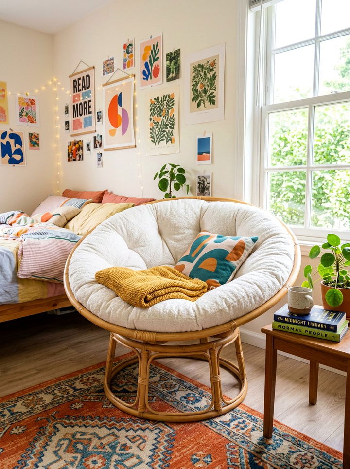 Papasan Chair - 30 bedroom lounge chairs