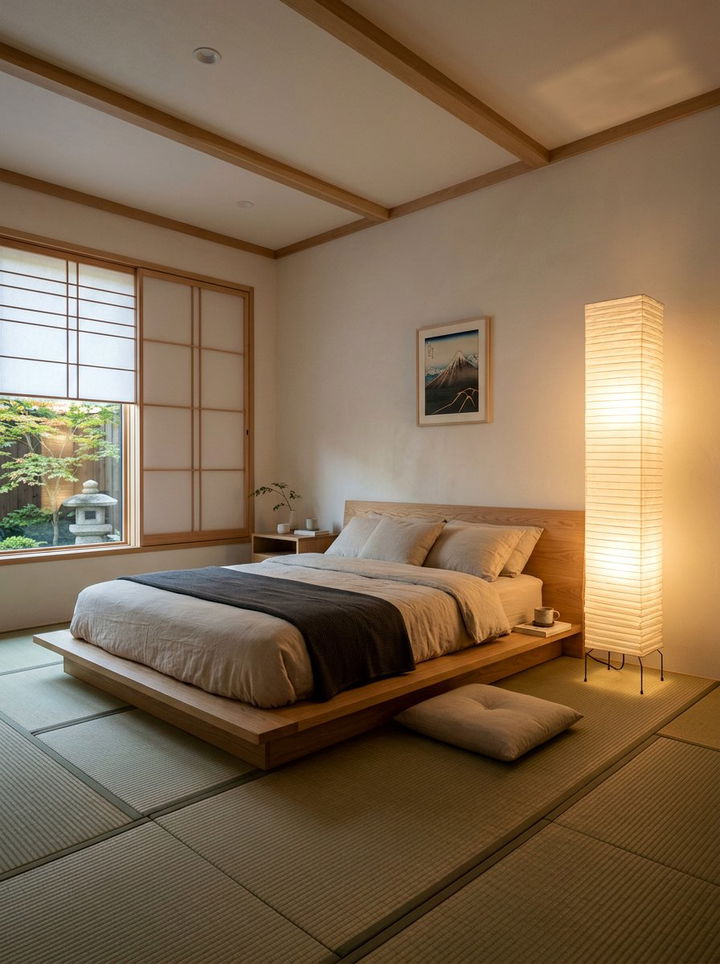 Paper Lantern Floor Lamp - 30 bedroom floor lamps