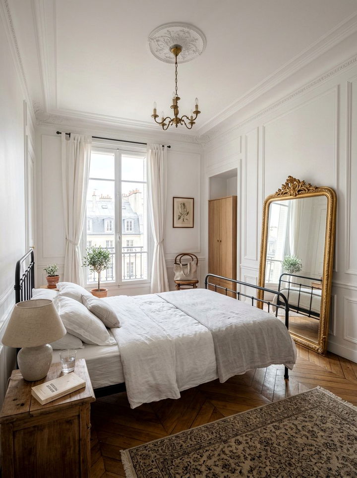 Parisian Apartment Bedroom - 30 feminine bedroom ideas