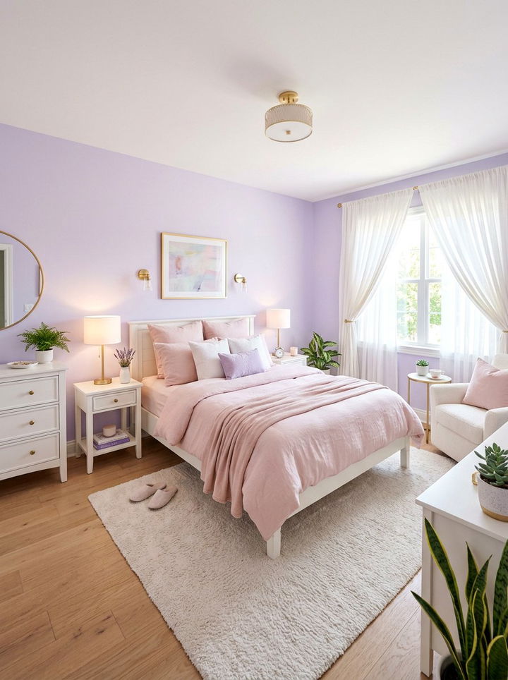 Pastel Aesthetic Bedroom - 30 young adult bedroom ideas