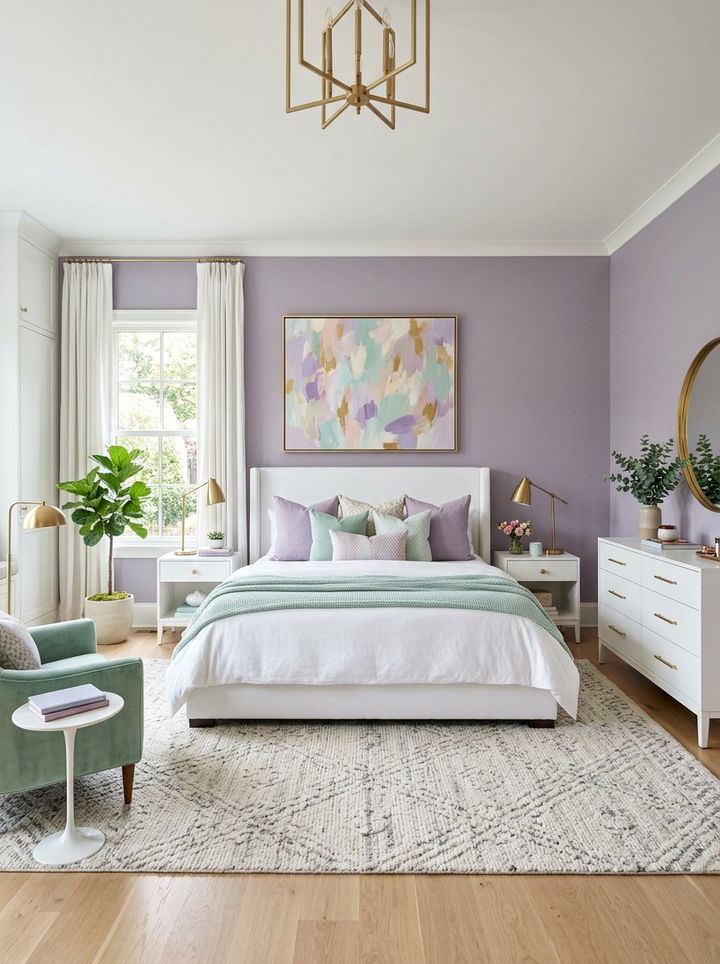 Pastel Aesthetic Master Bedroom - 30 magazine bedroom ideas