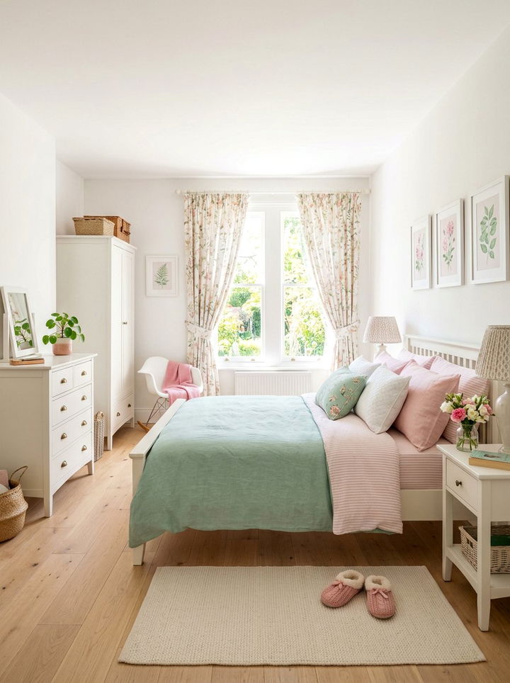 Pastel Bedroom - 30 bedroom decor ideas
