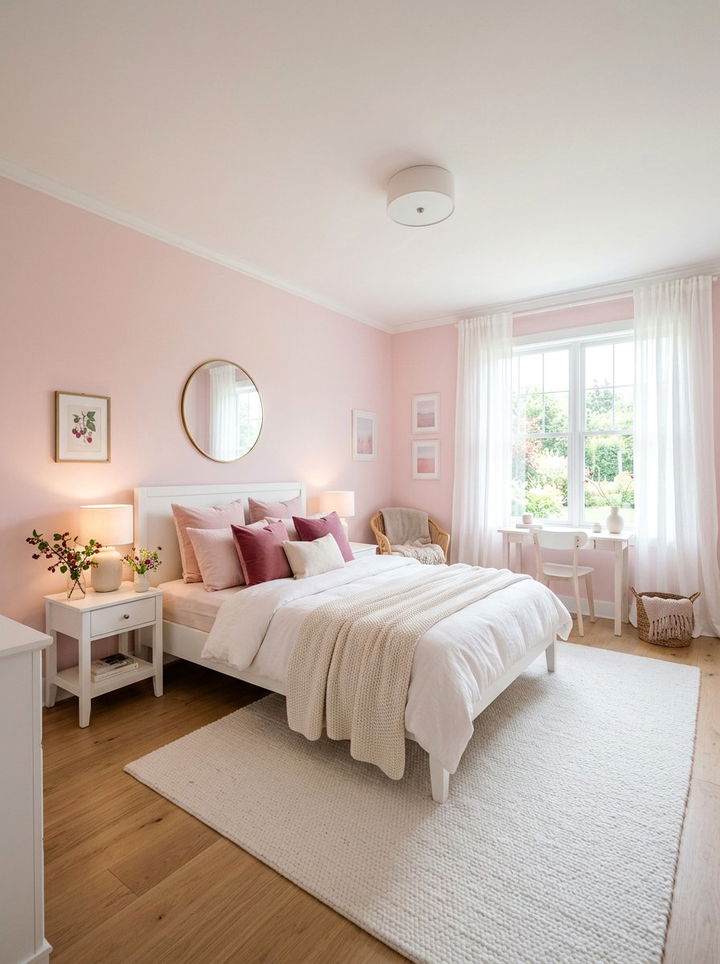 Pastel Berry Bedroom - 30 berry bedroom ideas