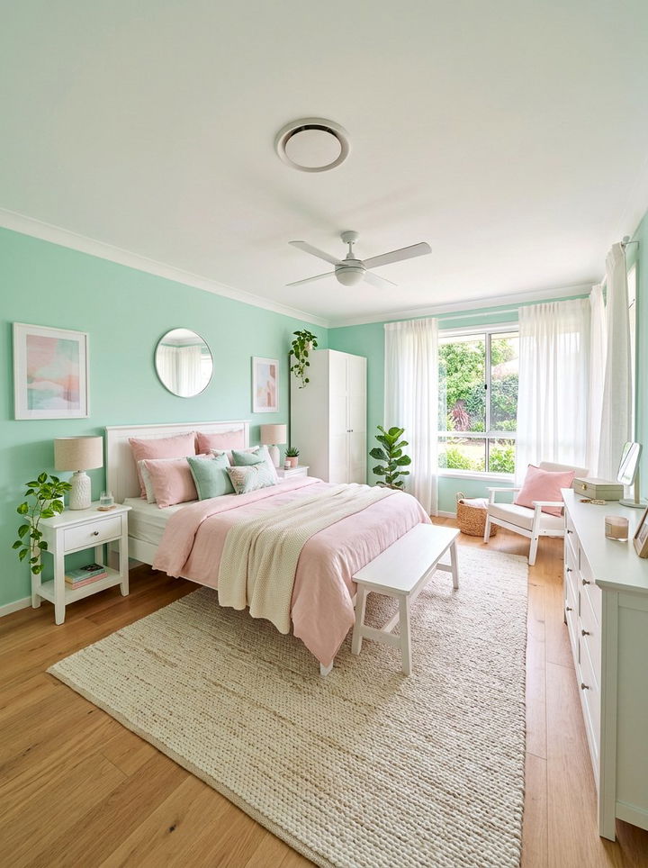 Pastel Color Bedroom - 30 easy bedroom ideas