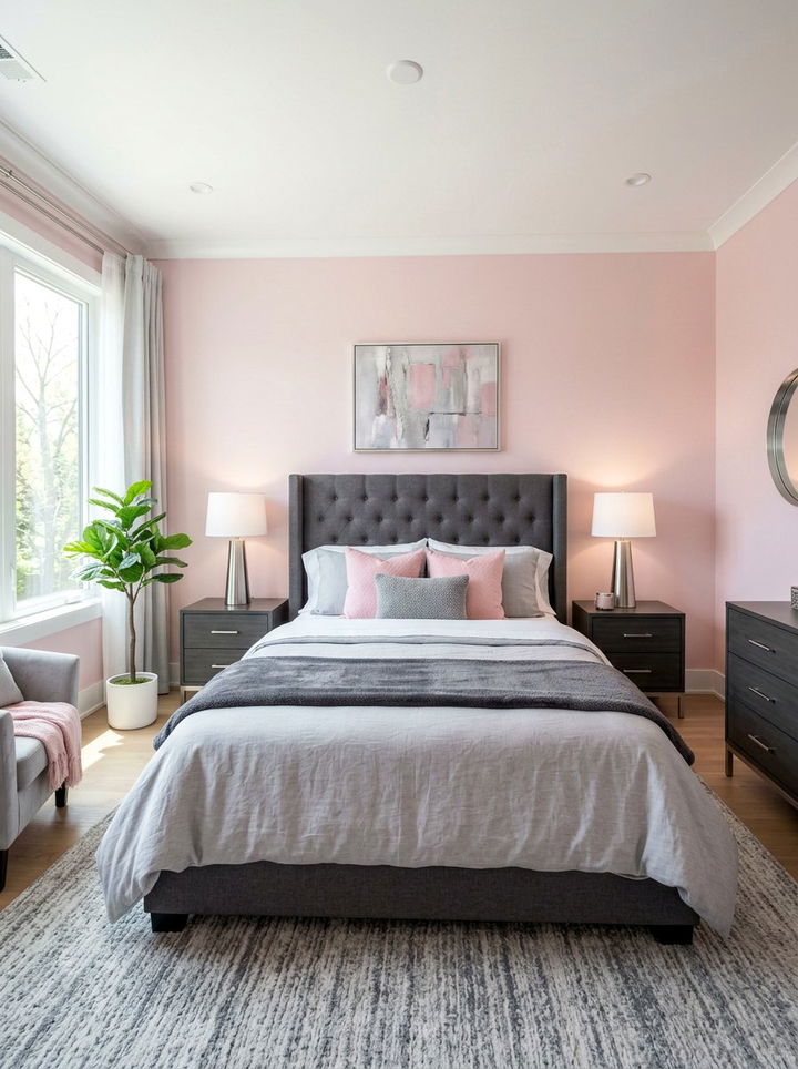 Pastel Pink And Gray Bedroom - 30 pastel pink bedroom ideas
