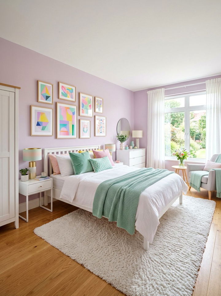 Pastel Purple Bedroom - 30 purple bedroom ideas