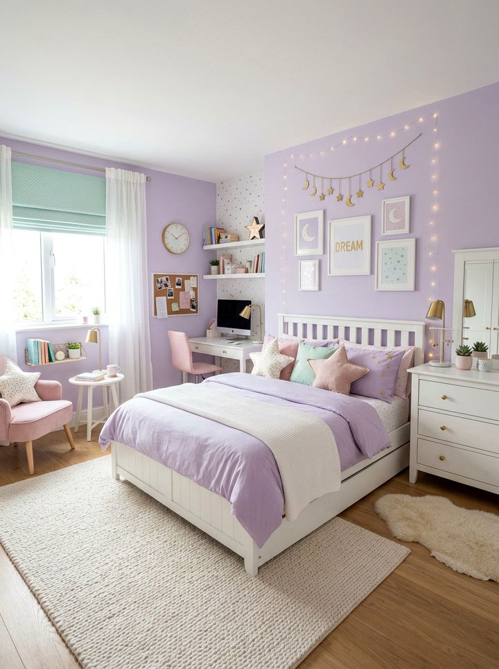 Pastel Teen Bedroom - 30 teenager bedroom decor ideas