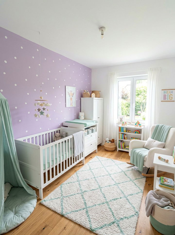 Pastel nursery - 30 baby bedroom ideas