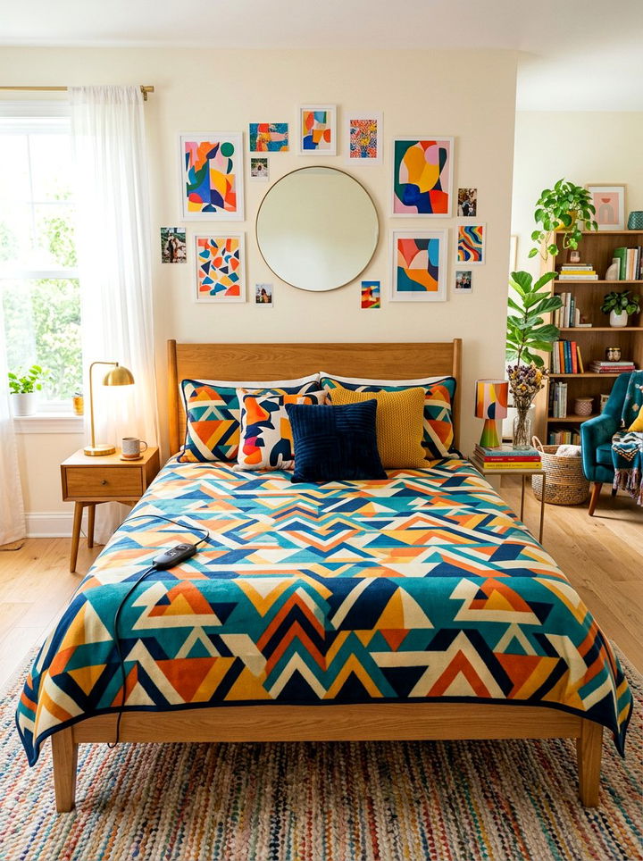 Patterned Electric Blanket - 30 bedroom electric blankets