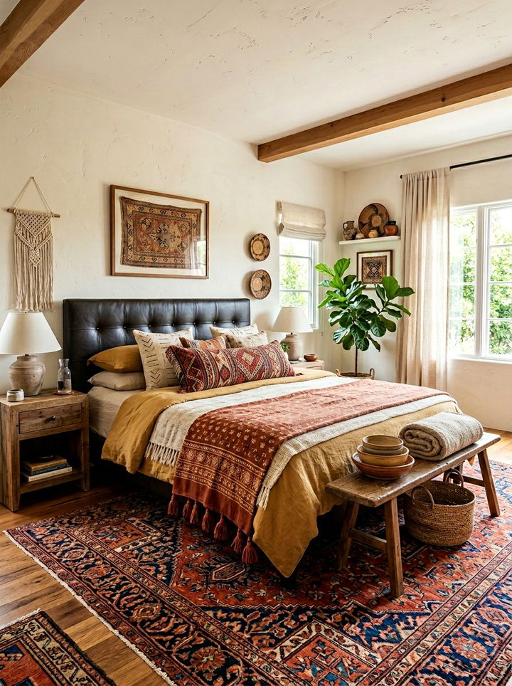 Patterned Kilm Bolster - 30 bedroom bolster pillows