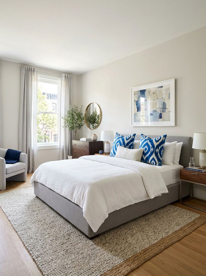 Patterned Sham Bedroom - 30 bedroom pillow shams