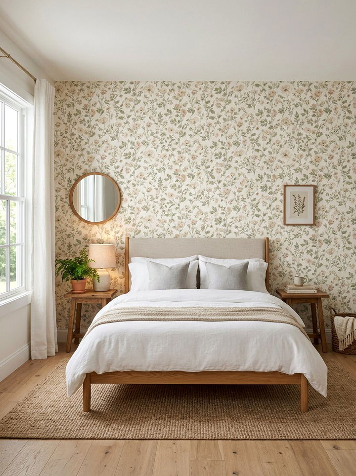 Peel And Stick Bedroom Wallpaper - 30 inexpensive bedroom ideas