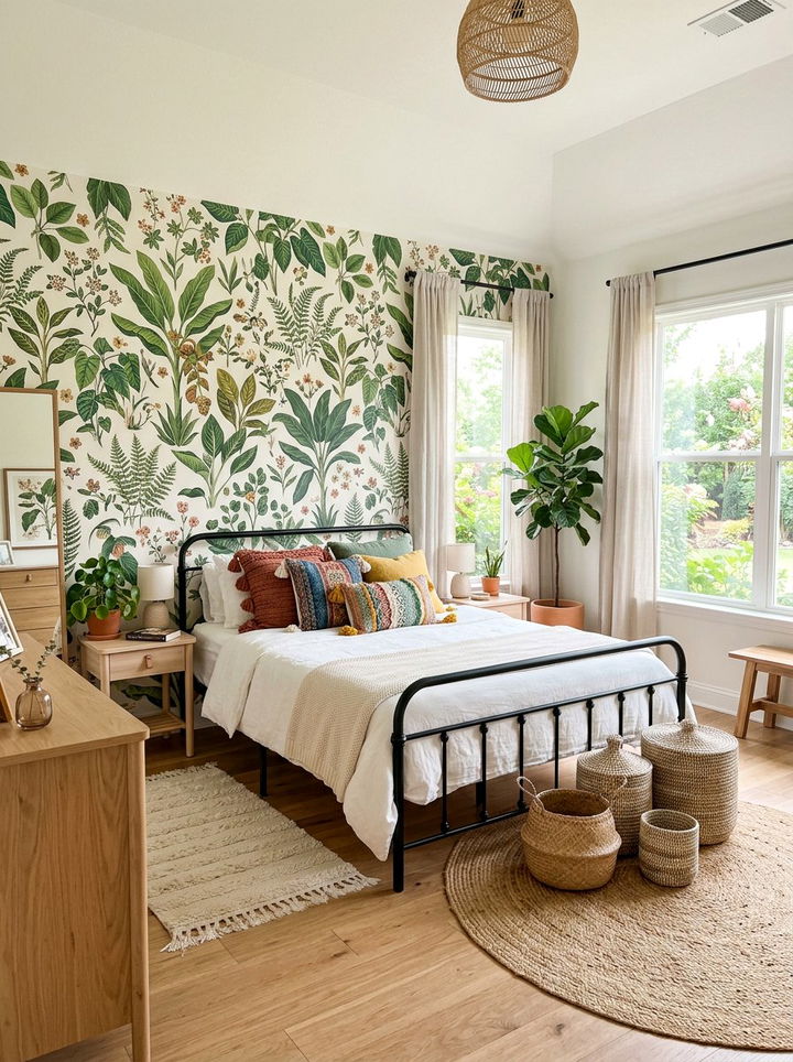 Peel and stick wallpaper bedroom - 30 bedroom wallpaper ideas