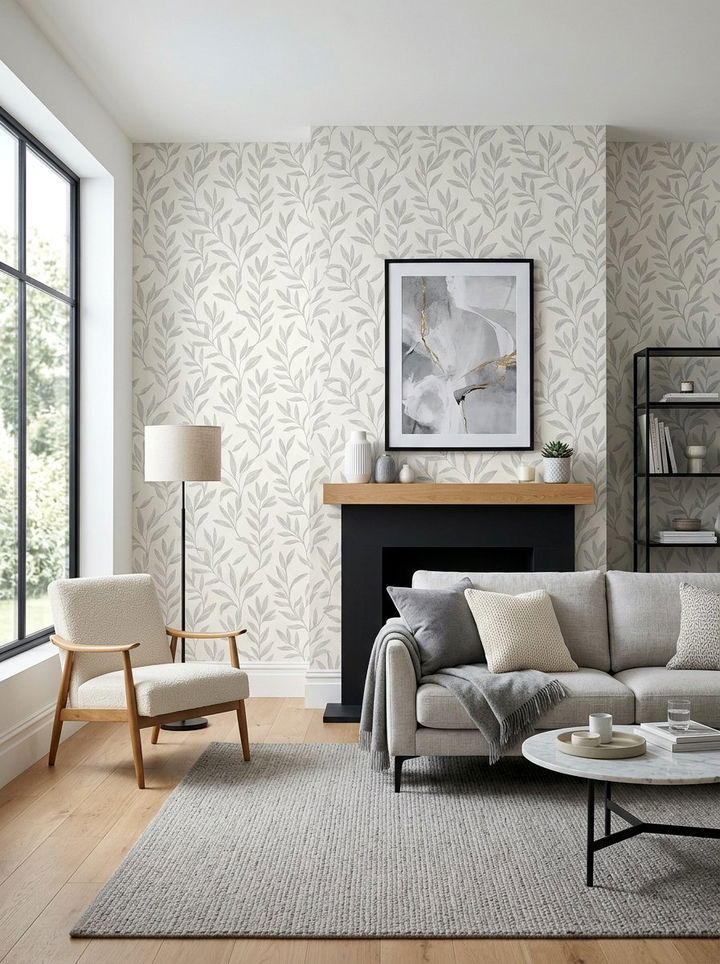 Peel stick wallpaper - 30 budget bedroom ideas