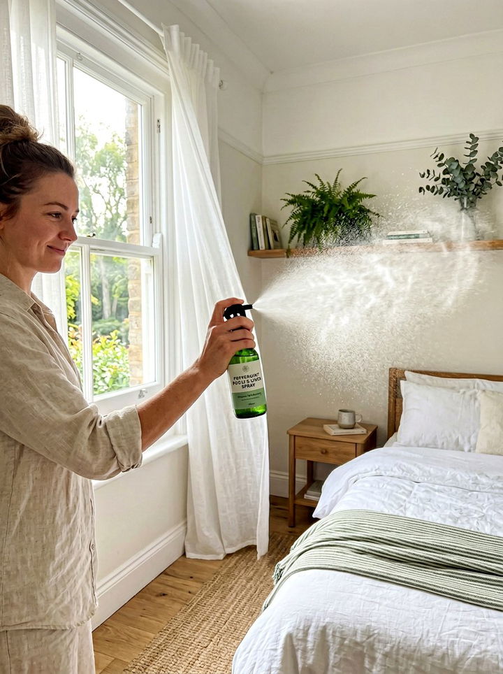 Peppermint Room Spray - 30 bedroom aromatherapy ideas