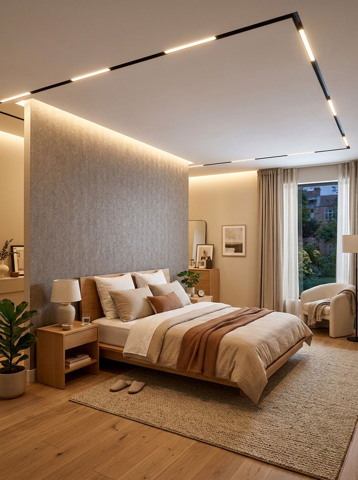Perimeter Track Lighting Bedroom - 30 bedroom track lighting ideas