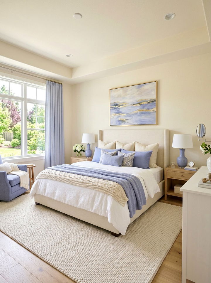 Periwinkle And Cream Decor - 30 periwinkle bedroom ideas