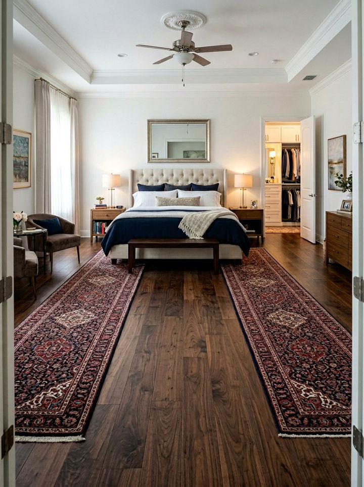 Persian rug runner bedroom - 30 bedroom Persian rugs