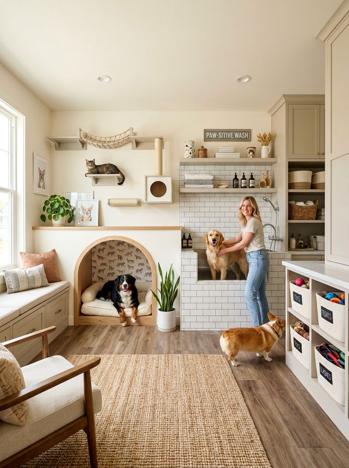 Pet Room - 30 bedroom conversion ideas