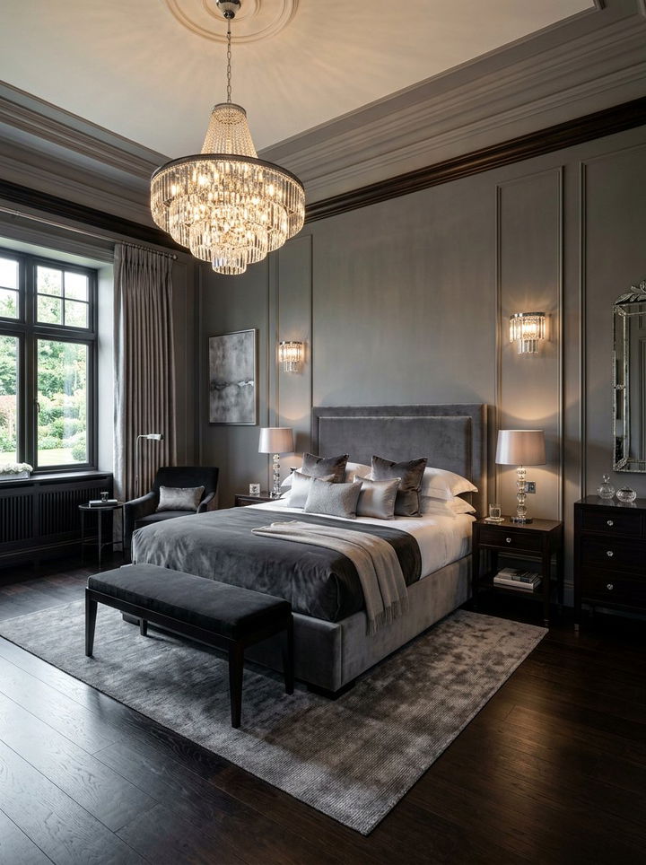 Pewter Gray Bedroom - 30 muted tone bedroom ideas
