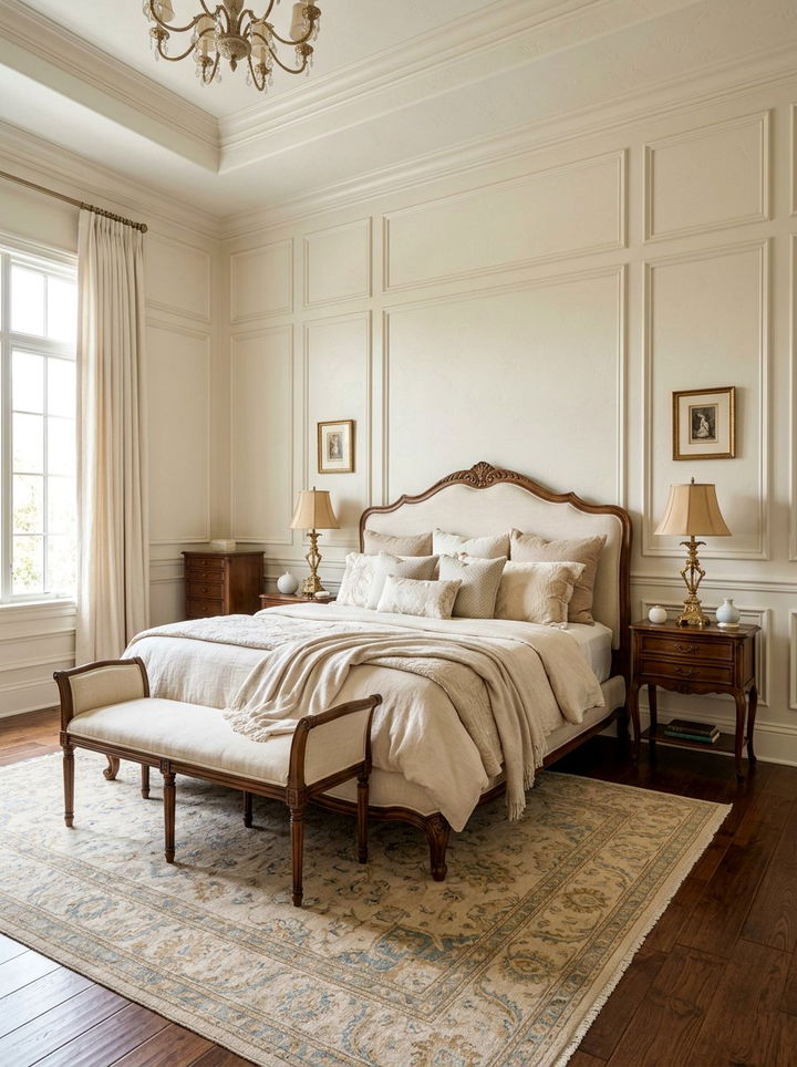 Picture Frame Molding - 30 bedroom molding ideas