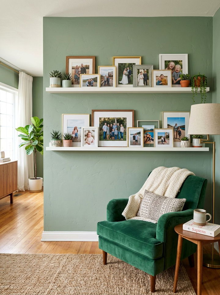 Picture Ledge - 30 bedroom photo displays