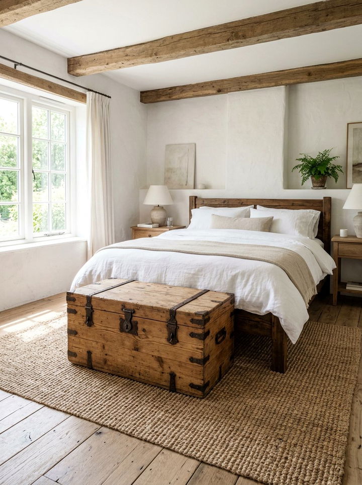 Pine Trunk End Of Bed - 30 bedroom pine furniture ideas