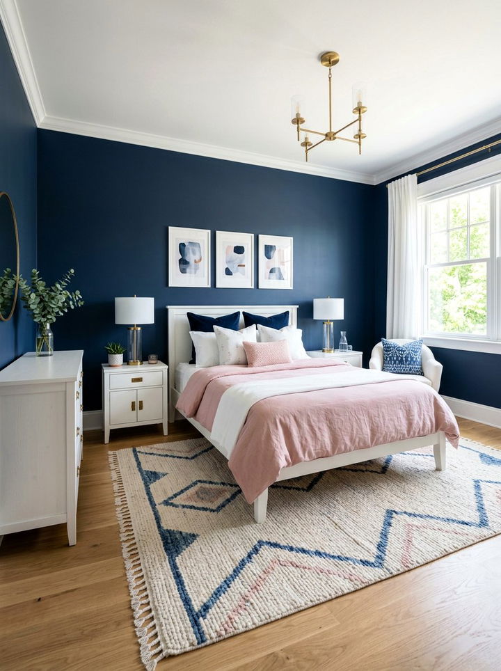 Pink And Blue Bedroom - 30 pink bedroom ideas