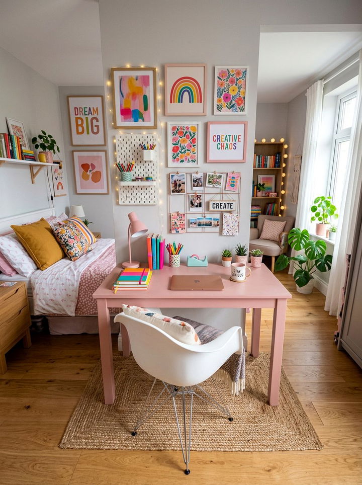 Pink Bedroom Desk - 30 bedroom writing desks