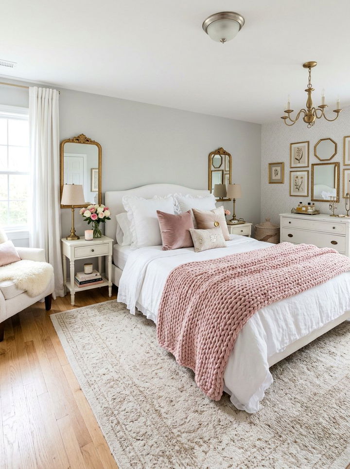 30 Bedroom Chunky Knit Throws for a Cozy Layered Look