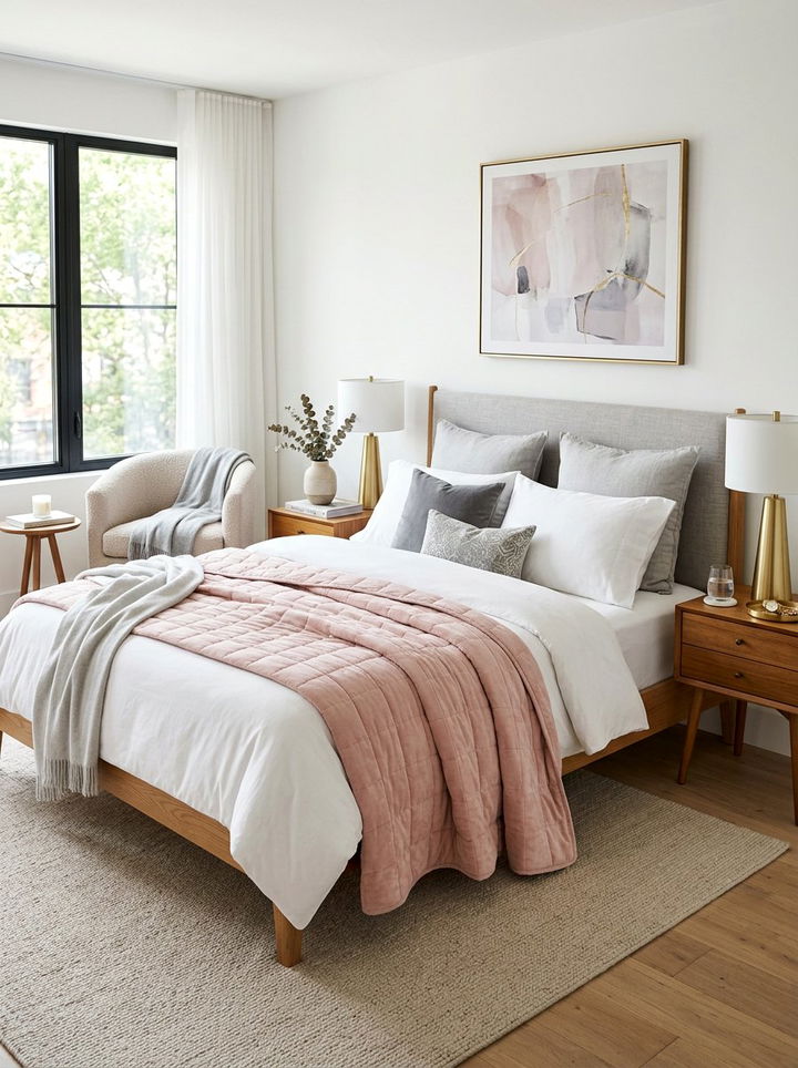 Pink Weighted Blanket - 30 bedroom weighted blankets