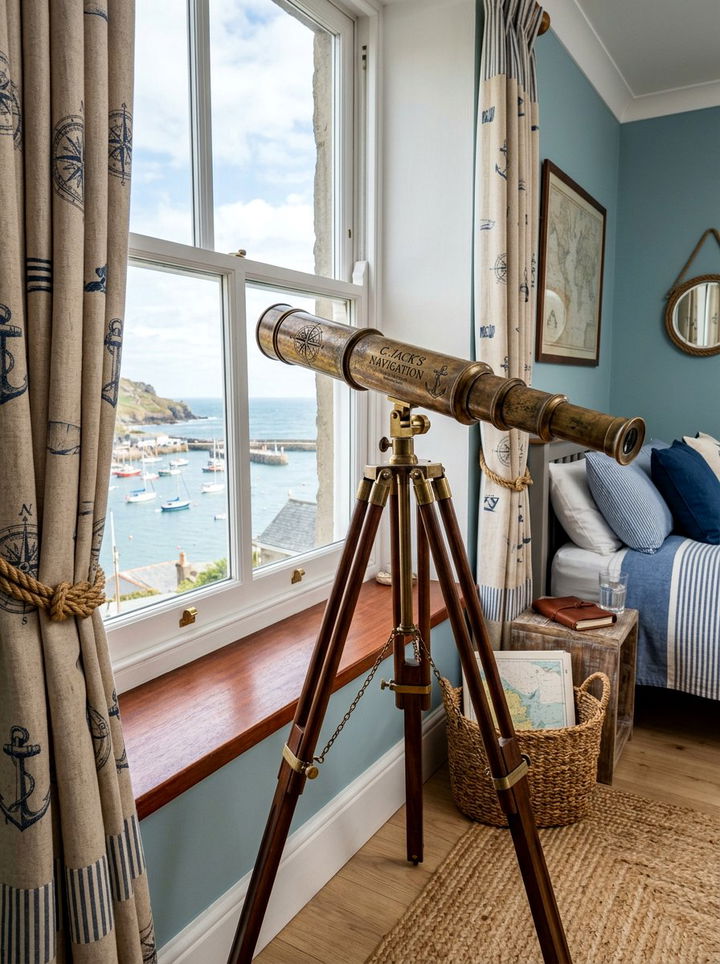 Pirate Spyglass Accessory - 30 pirate bedroom ideas