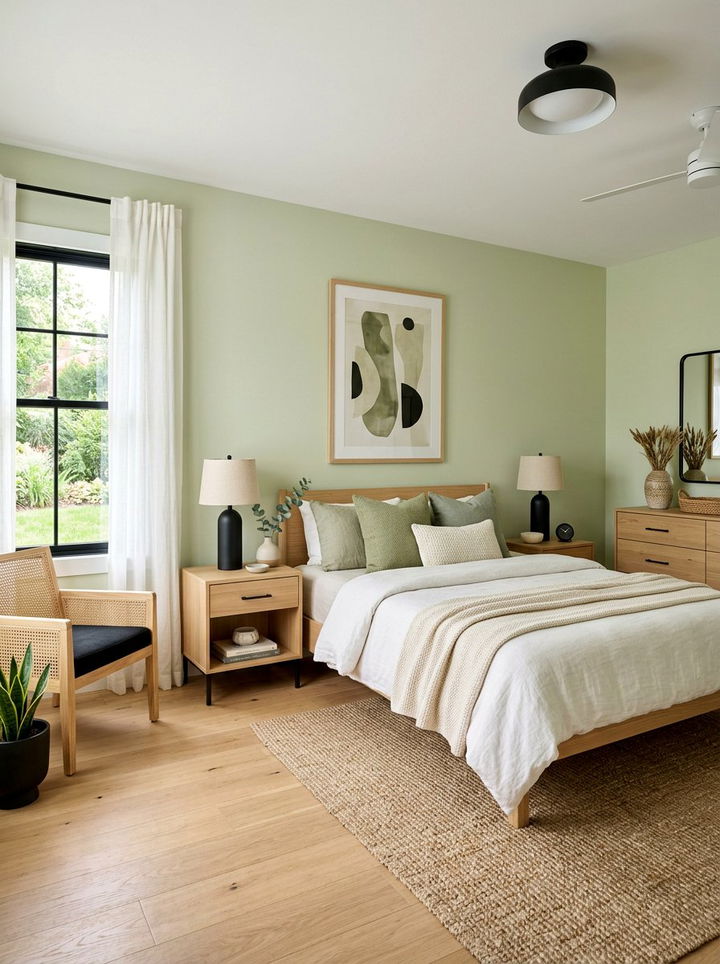 Pistachio bedroom - 30 pastel bedroom ideas