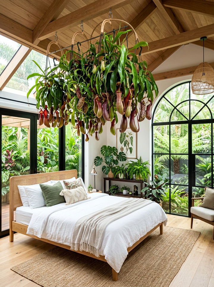 Pitcher Plant Decor - 30 bedroom hanging plants