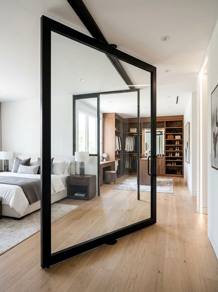 Pivot Glass Bedroom Door - 30 bedroom glass doors