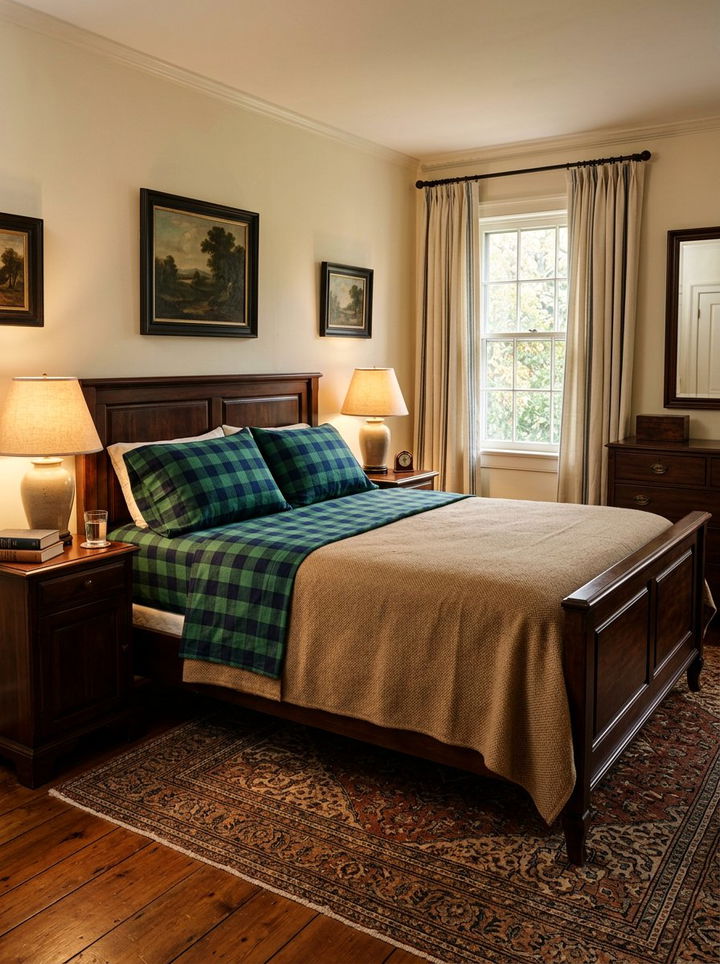 Plaid Flat Sheet - 30 bedroom flat sheets