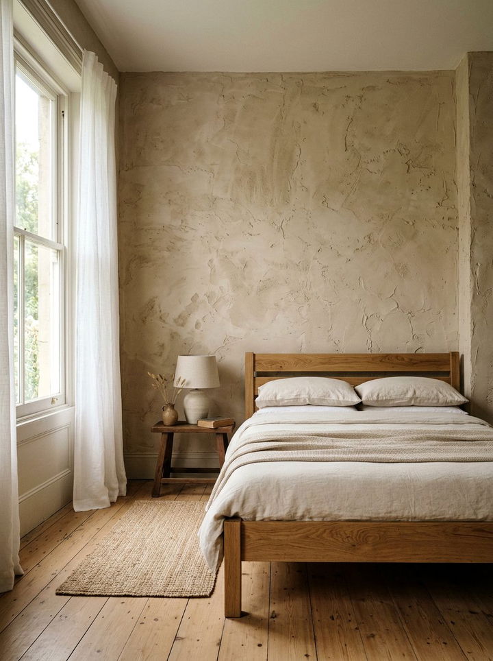 Plaster Wall Texture - 30 Mexican bedroom ideas