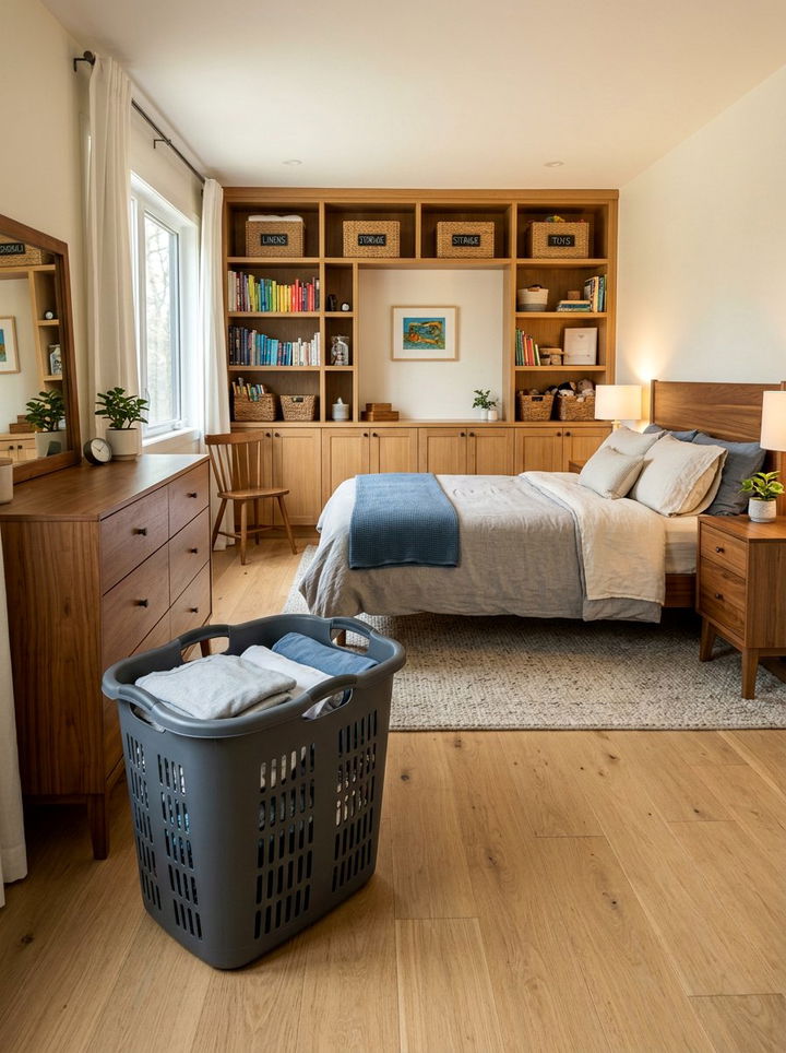 Plastic Laundry Basket - 30 bedroom laundry hampers