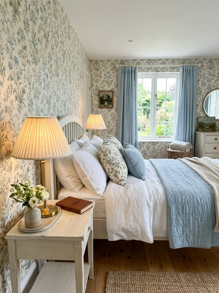 Pleated Shade Table Lamp - 30 bedroom lamps