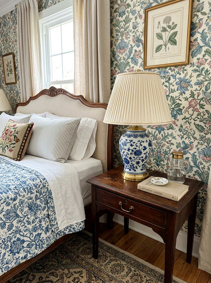 Pleated Shade Table Lamp - 30 bedroom bedside lamps