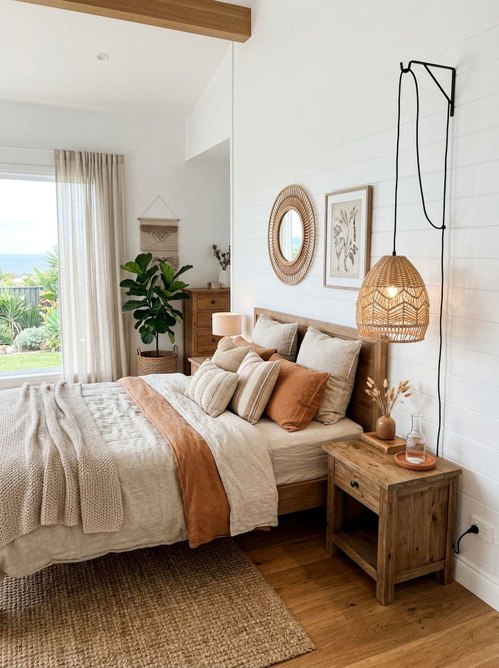 Plug in pendant light - 30 removable bedroom ideas