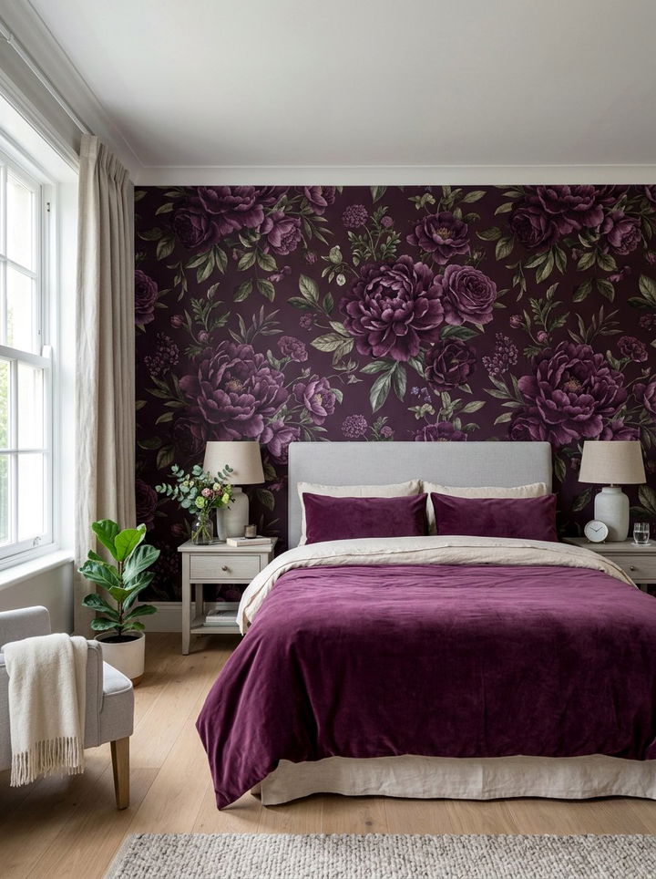 30 Plum Bedroom Ideas for a Rich and Royal Feel